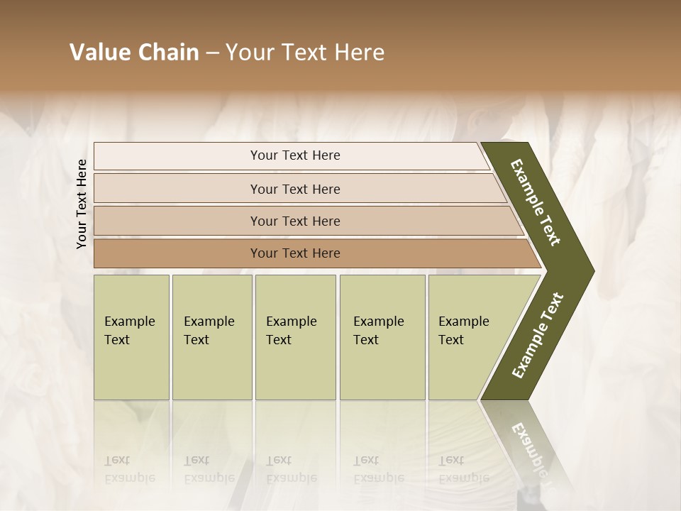 Clothing Fashion One Person PowerPoint Template