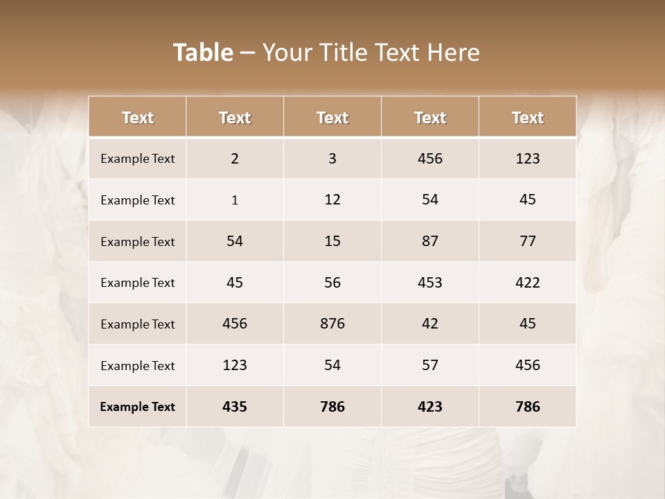 Clothing Fashion One Person PowerPoint Template