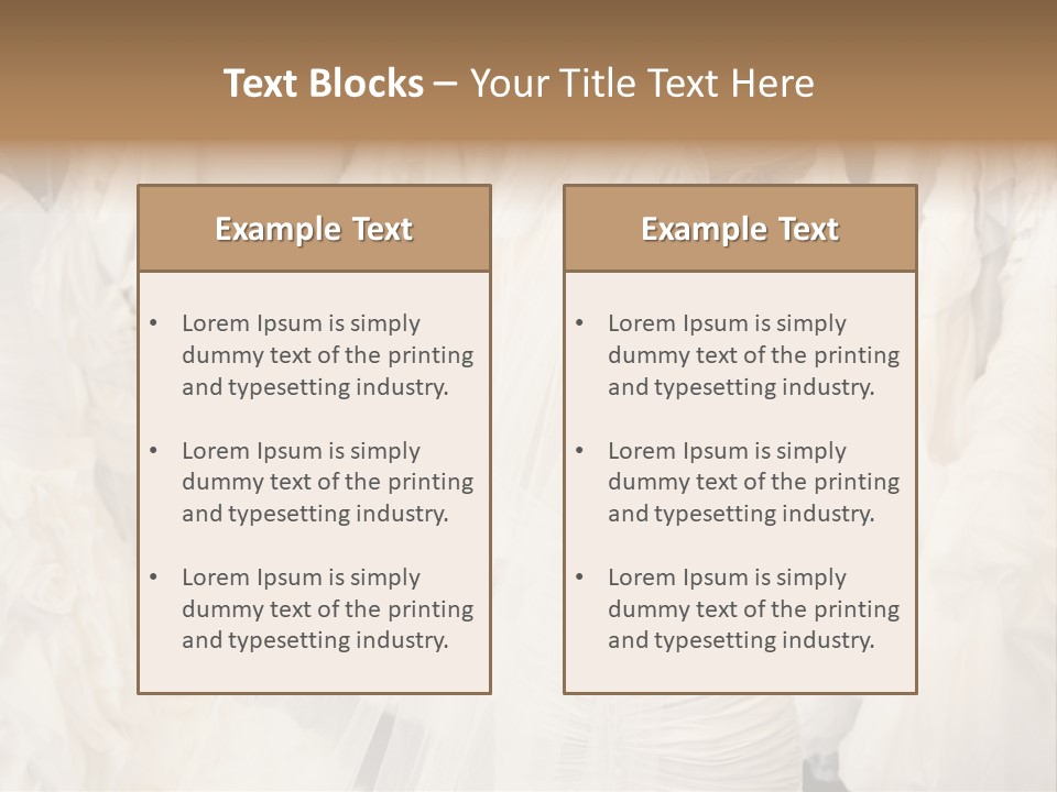 Clothing Fashion One Person PowerPoint Template