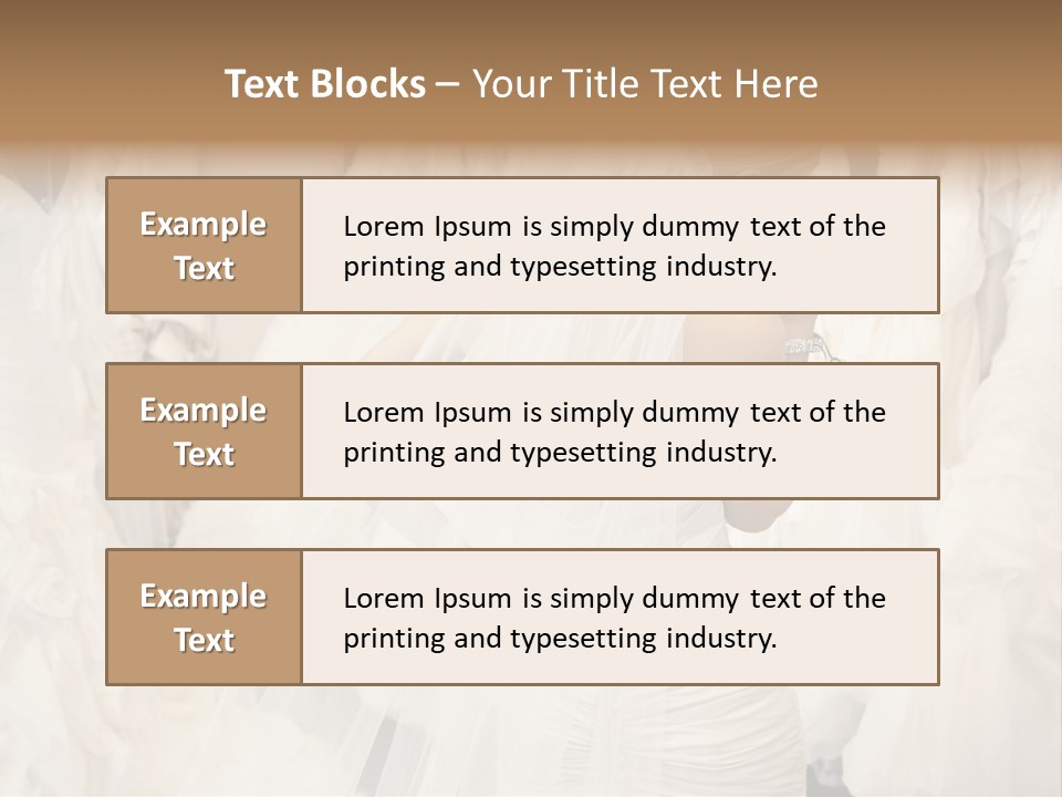 Clothing Fashion One Person PowerPoint Template