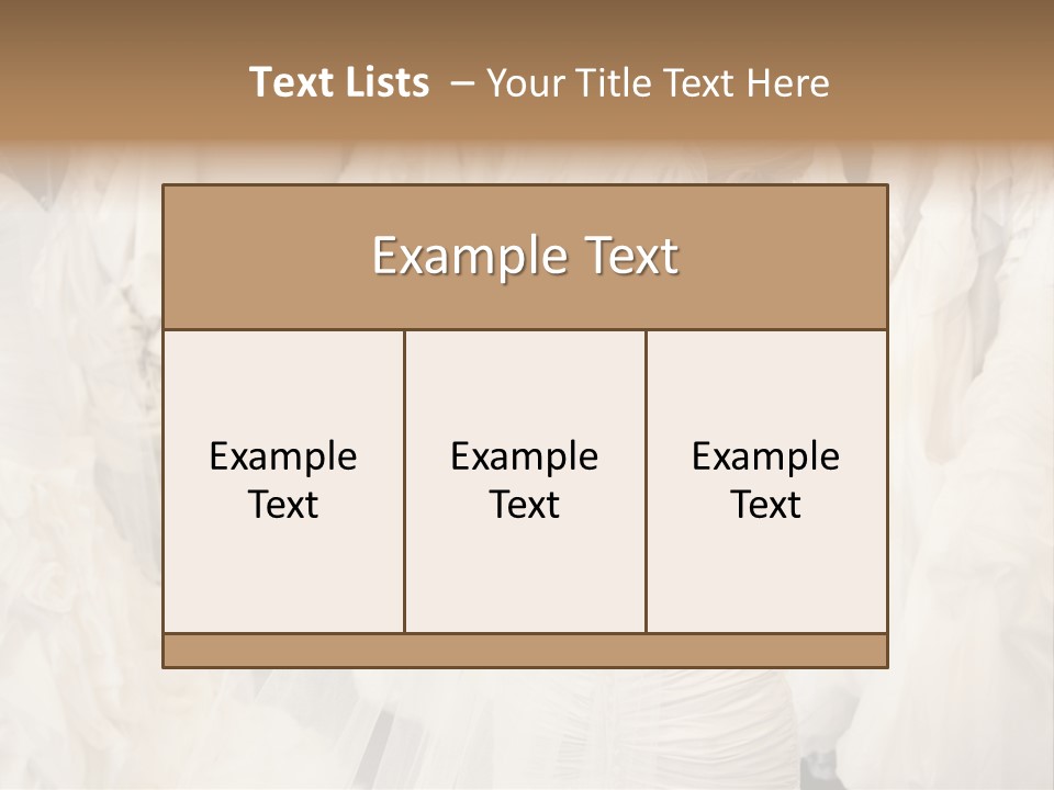 Clothing Fashion One Person PowerPoint Template