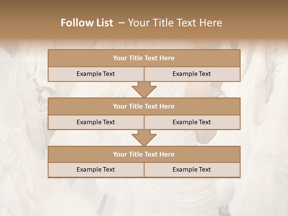 Clothing Fashion One Person PowerPoint Template