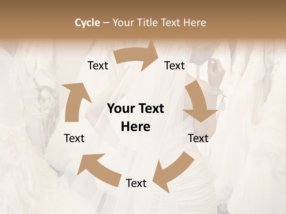 Clothing Fashion One Person PowerPoint Template