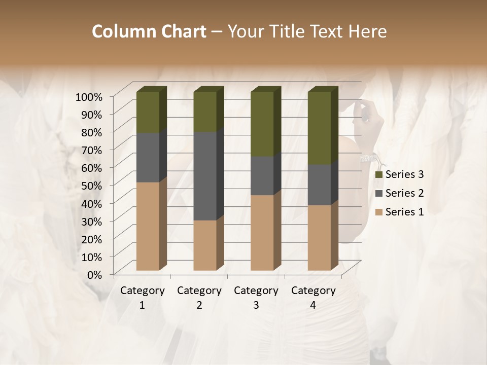 Clothing Fashion One Person PowerPoint Template