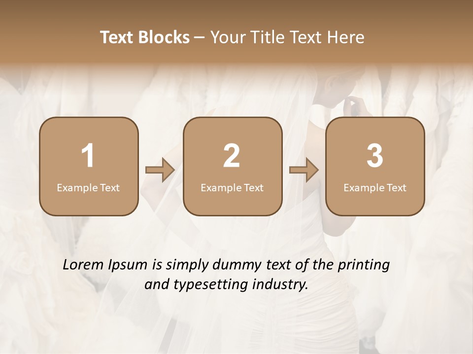 Clothing Fashion One Person PowerPoint Template