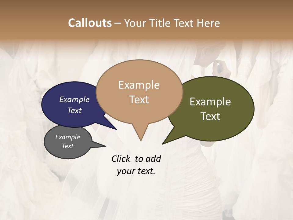 Clothing Fashion One Person PowerPoint Template