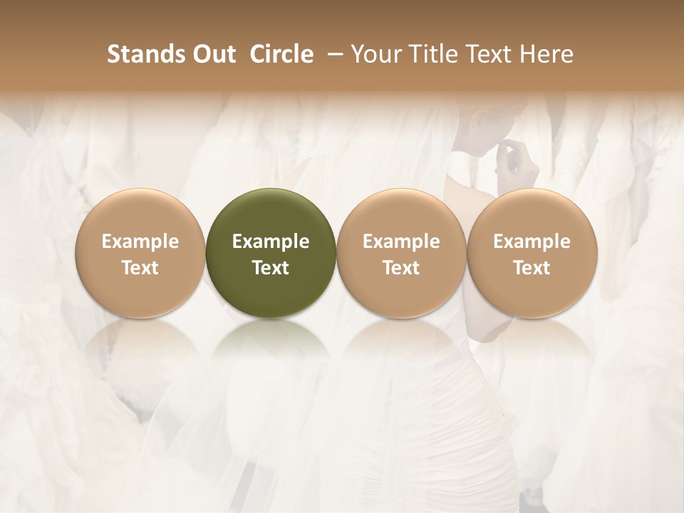 Clothing Fashion One Person PowerPoint Template