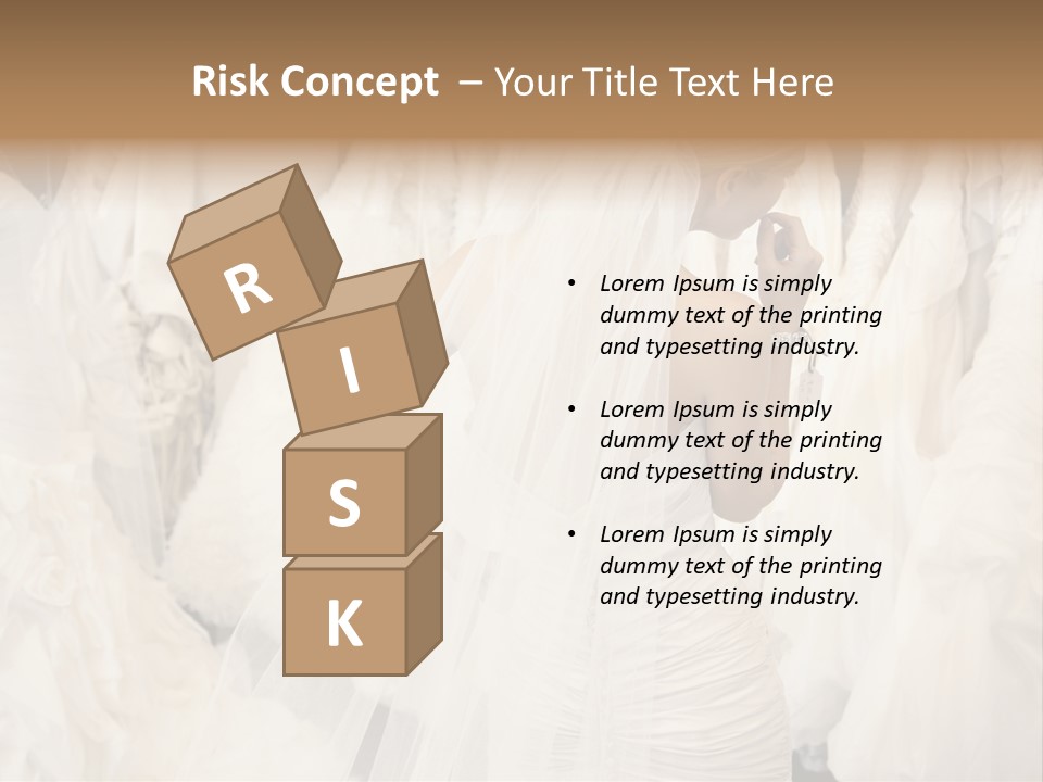 Clothing Fashion One Person PowerPoint Template