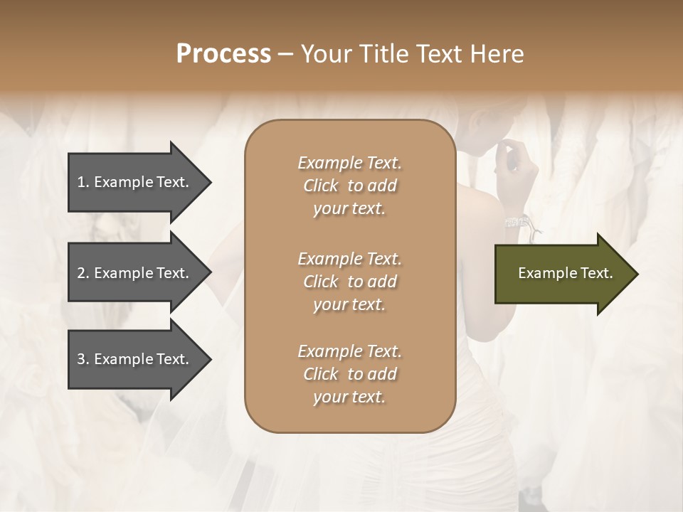 Clothing Fashion One Person PowerPoint Template