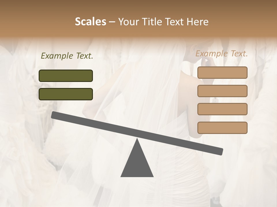 Clothing Fashion One Person PowerPoint Template