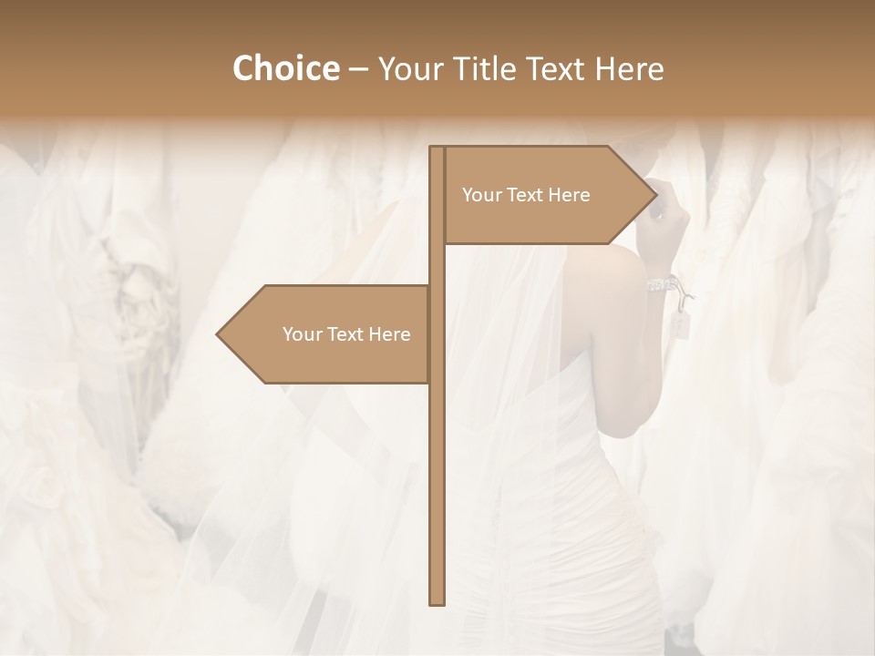 Clothing Fashion One Person PowerPoint Template