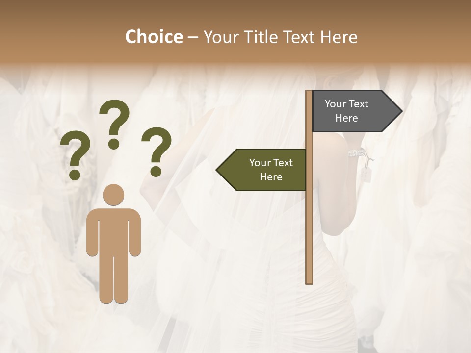 Clothing Fashion One Person PowerPoint Template