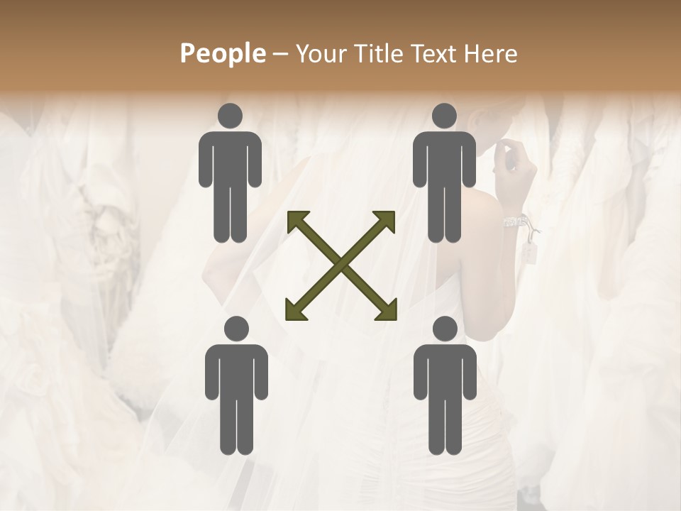 Clothing Fashion One Person PowerPoint Template