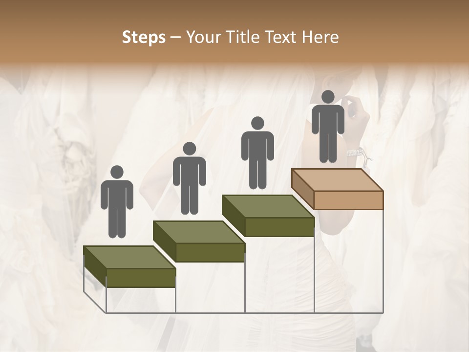 Clothing Fashion One Person PowerPoint Template