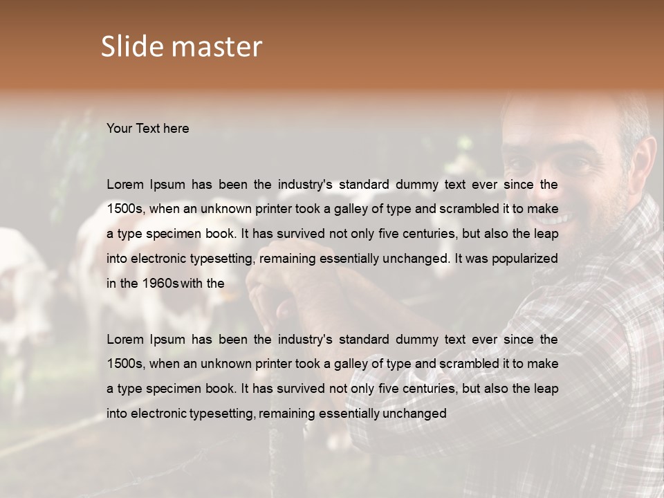 Trees Profession Horns PowerPoint Template