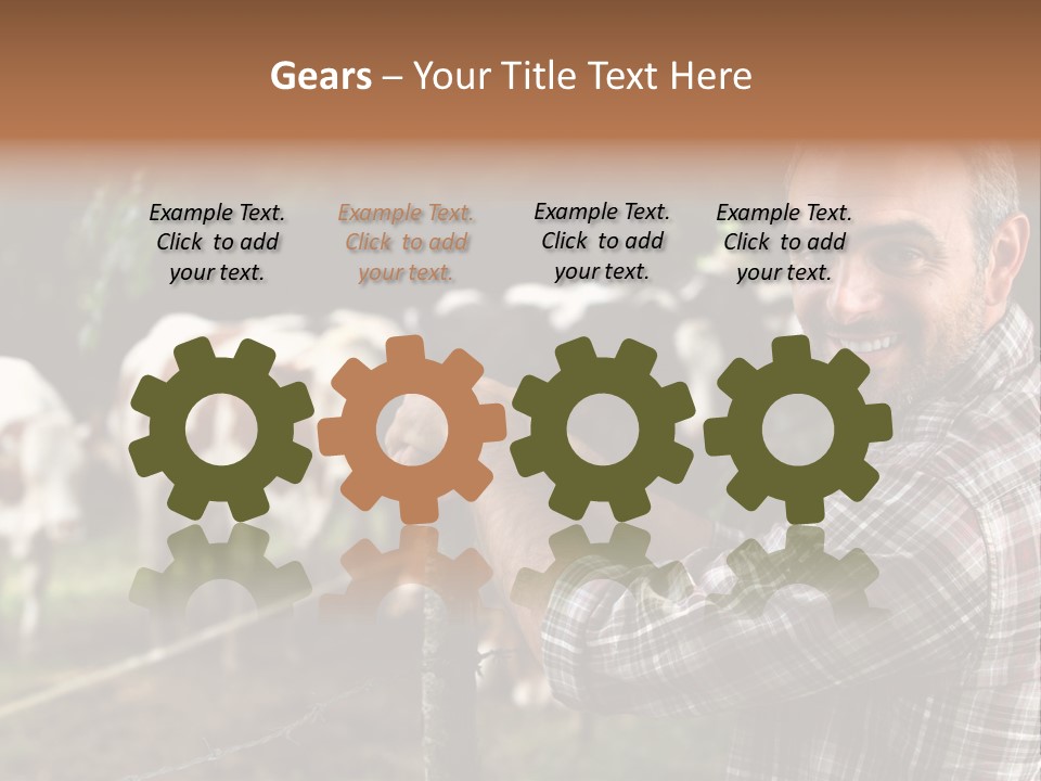 Trees Profession Horns PowerPoint Template