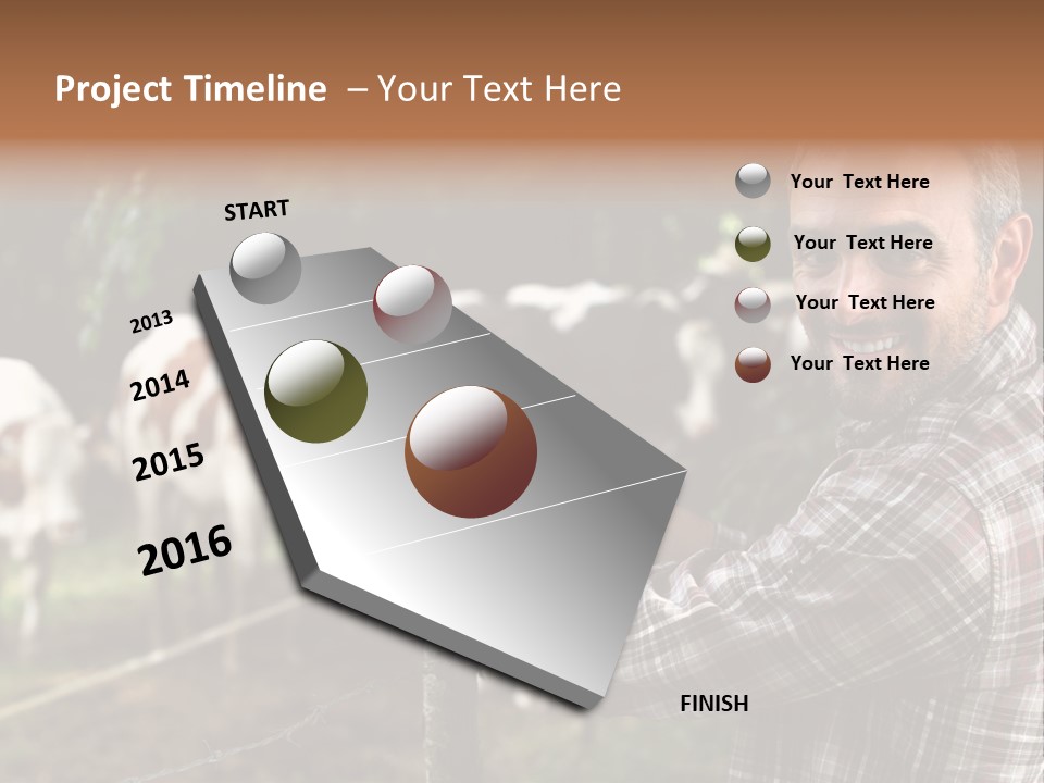 Trees Profession Horns PowerPoint Template