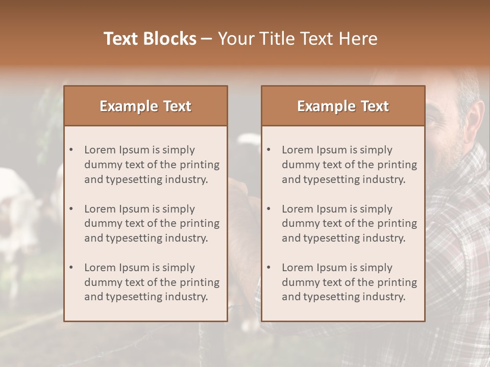 Trees Profession Horns PowerPoint Template