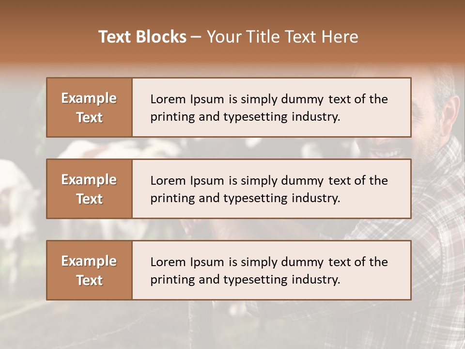 Trees Profession Horns PowerPoint Template