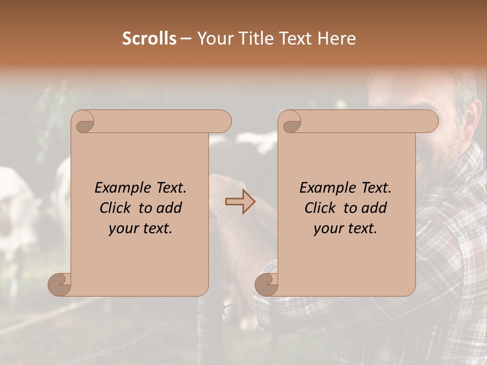 Trees Profession Horns PowerPoint Template
