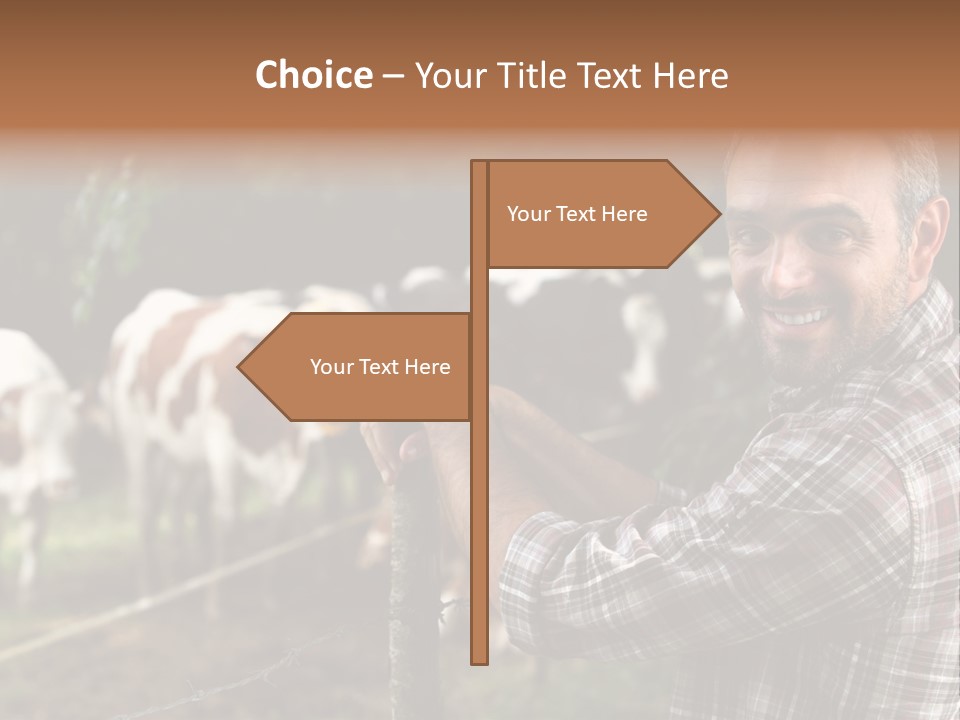 Trees Profession Horns PowerPoint Template