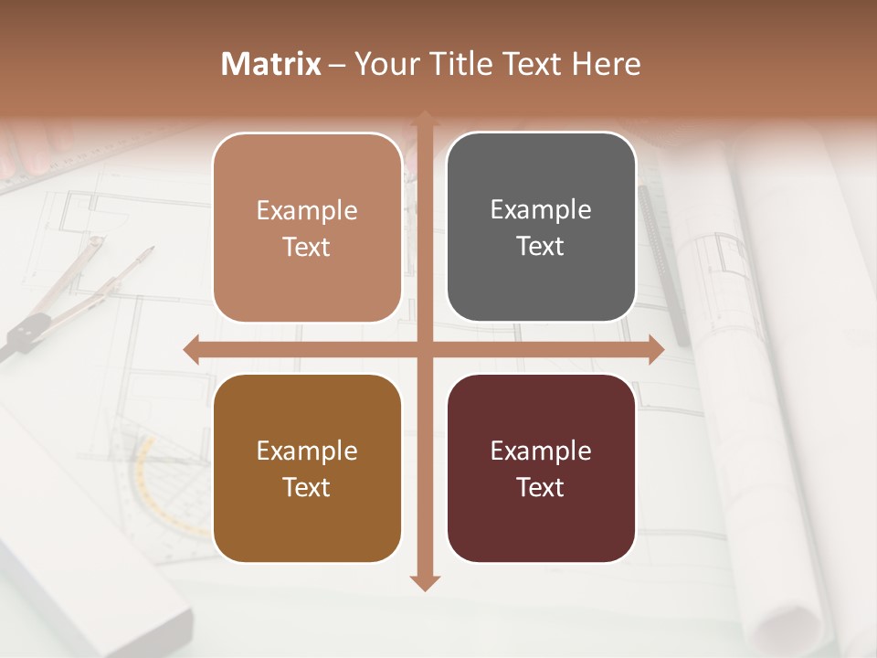 Man Hands Level PowerPoint Template