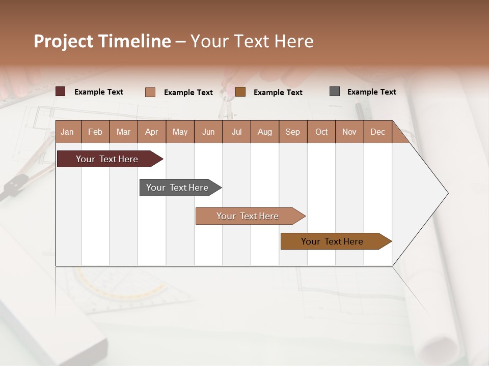 Man Hands Level PowerPoint Template