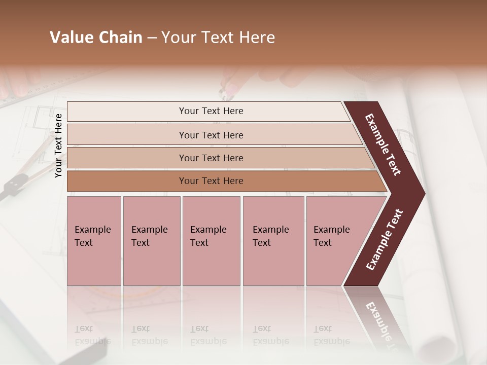 Man Hands Level PowerPoint Template