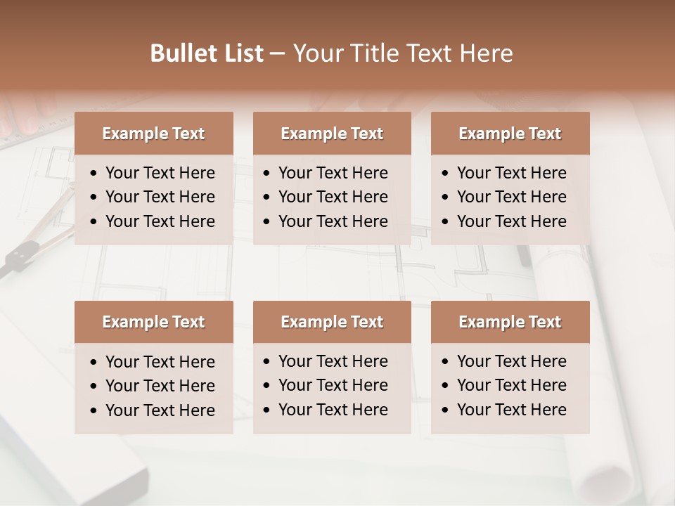 Man Hands Level PowerPoint Template