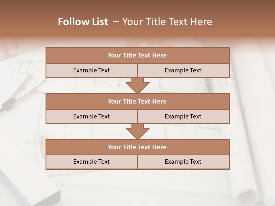 Man Hands Level PowerPoint Template