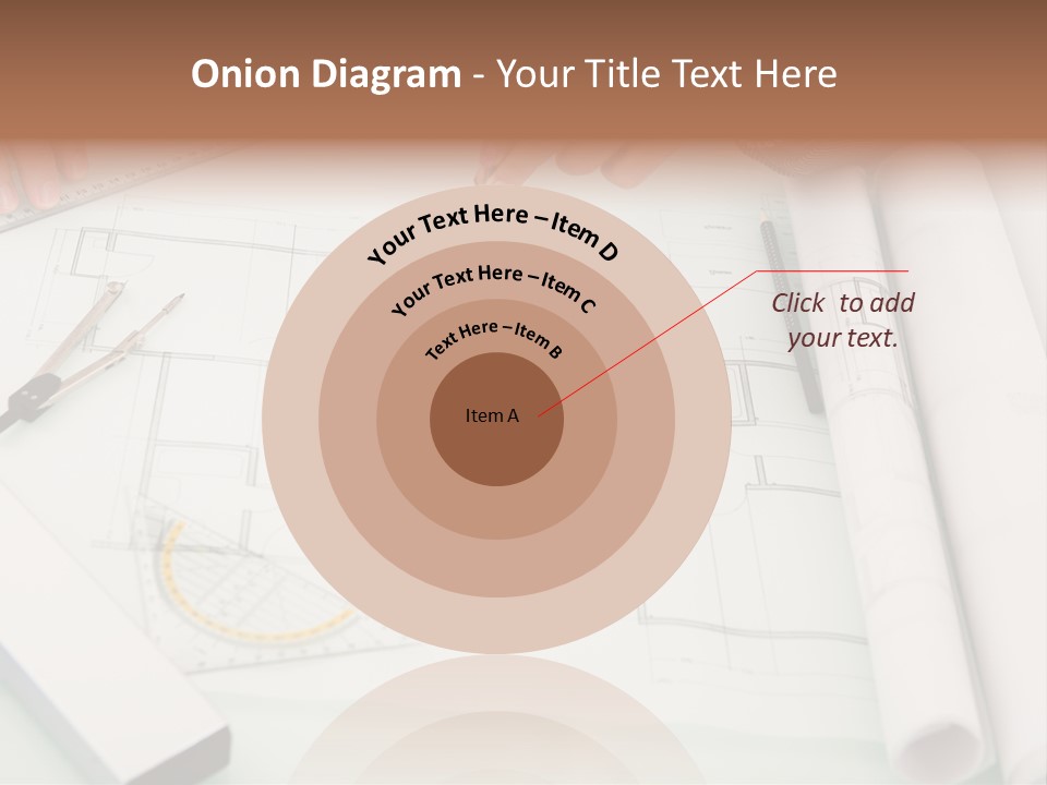 Man Hands Level PowerPoint Template