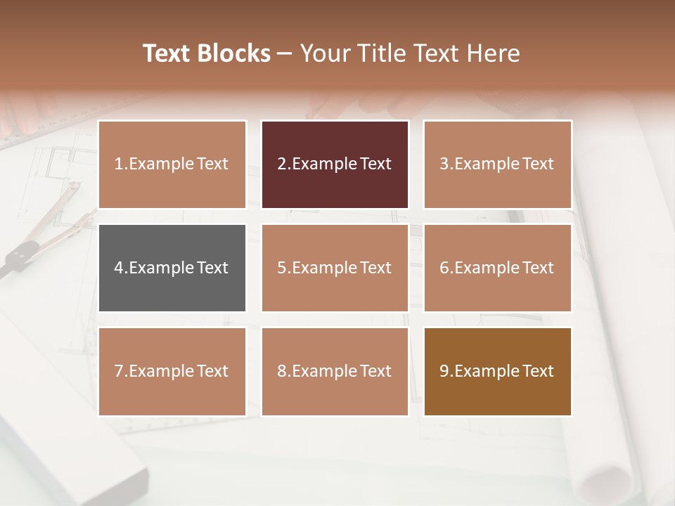 Man Hands Level PowerPoint Template