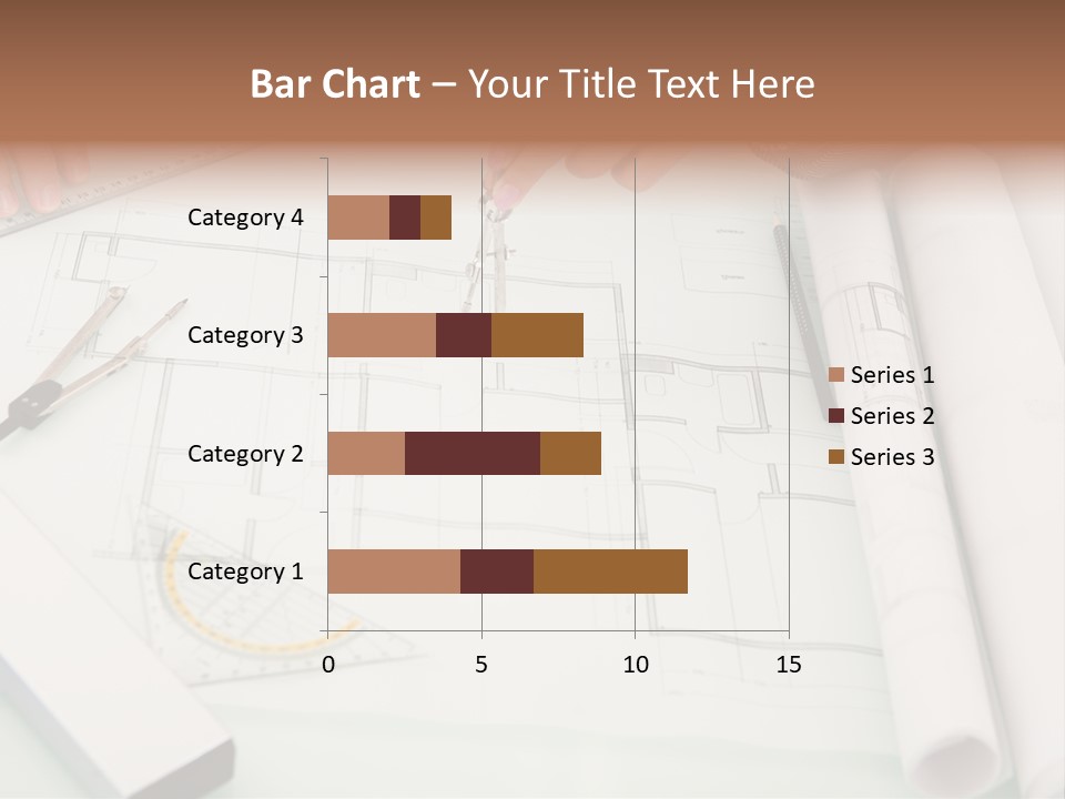 Man Hands Level PowerPoint Template