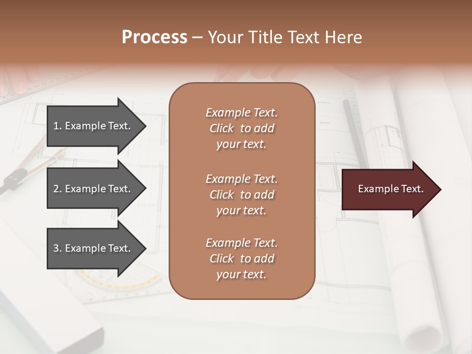Man Hands Level PowerPoint Template