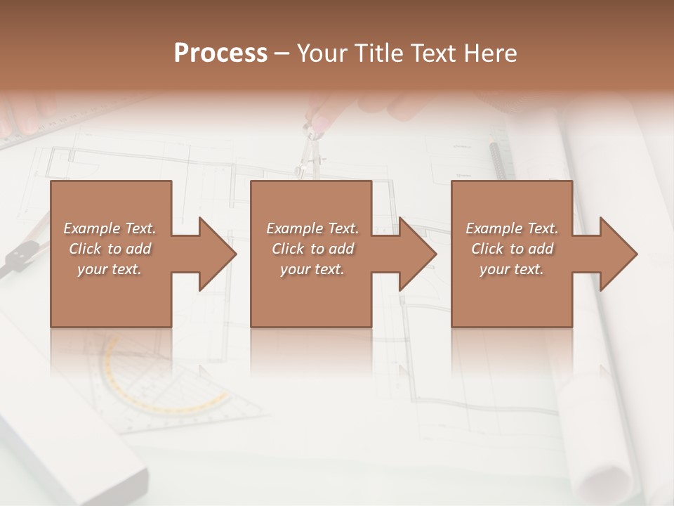 Man Hands Level PowerPoint Template