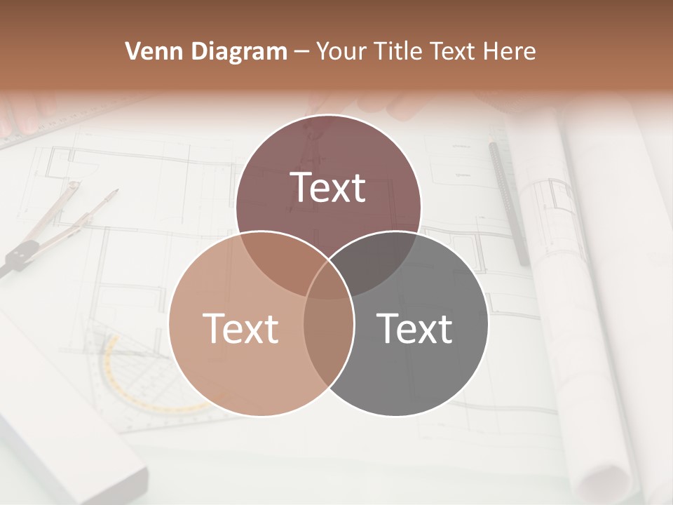 Man Hands Level PowerPoint Template