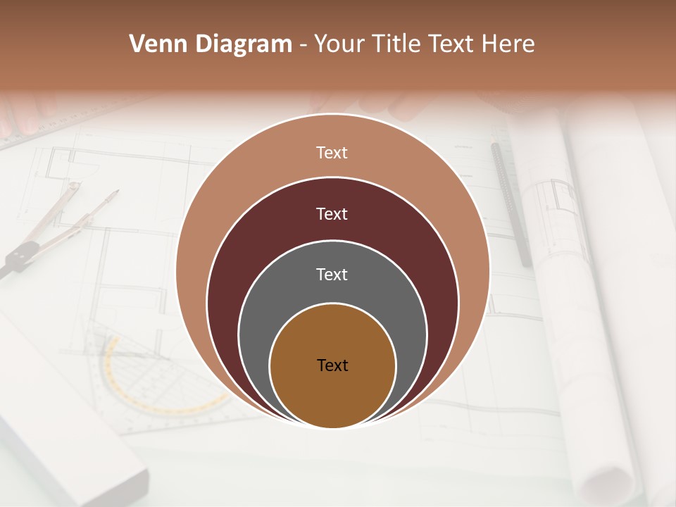 Man Hands Level PowerPoint Template