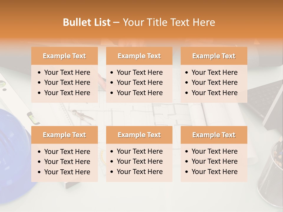 Discussion Building Helmet PowerPoint Template
