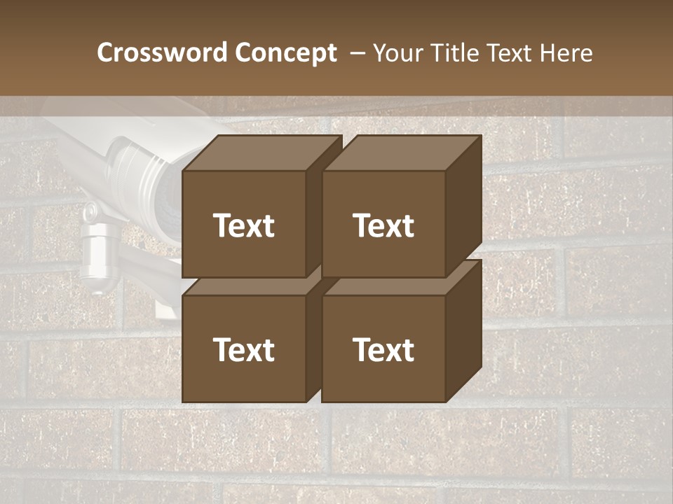 White Protection Watch PowerPoint Template