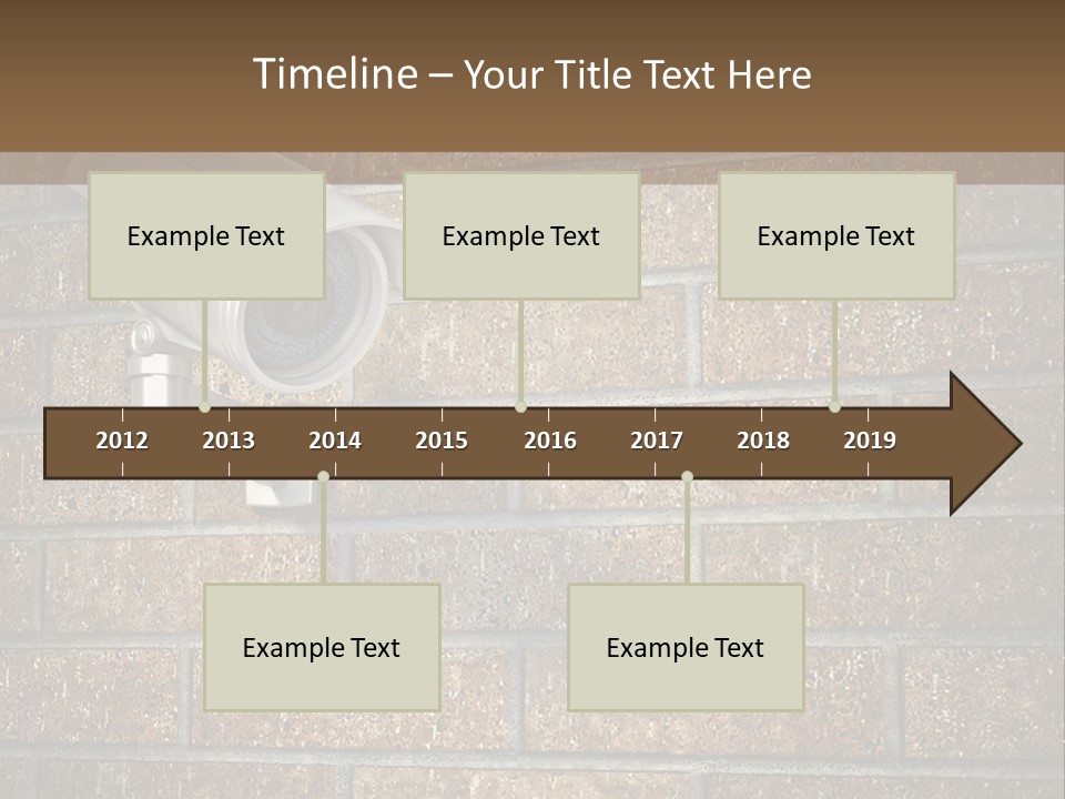 White Protection Watch PowerPoint Template