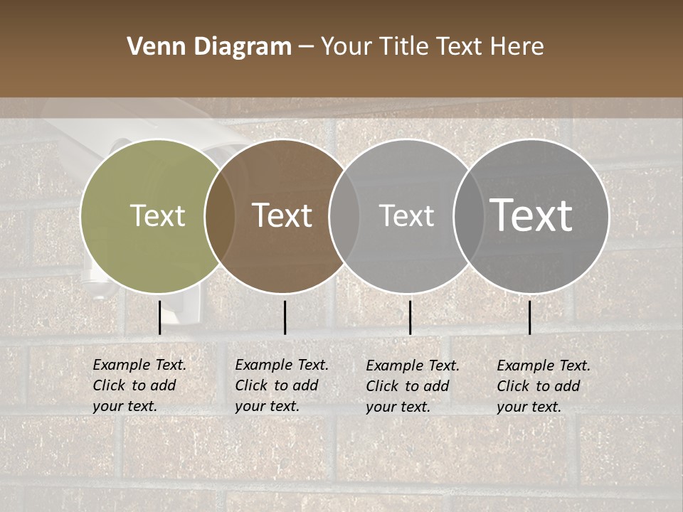 White Protection Watch PowerPoint Template