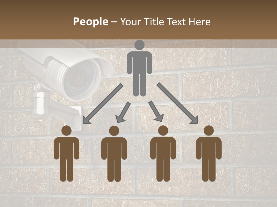 White Protection Watch PowerPoint Template