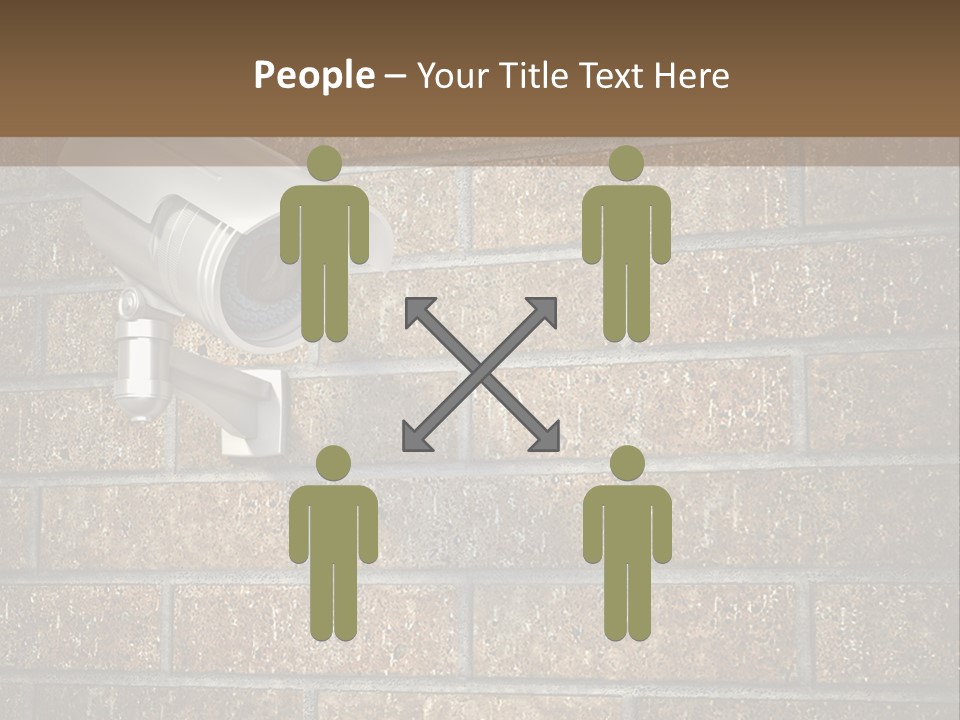 White Protection Watch PowerPoint Template