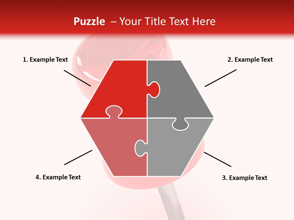 Message Paper Plastic PowerPoint Template