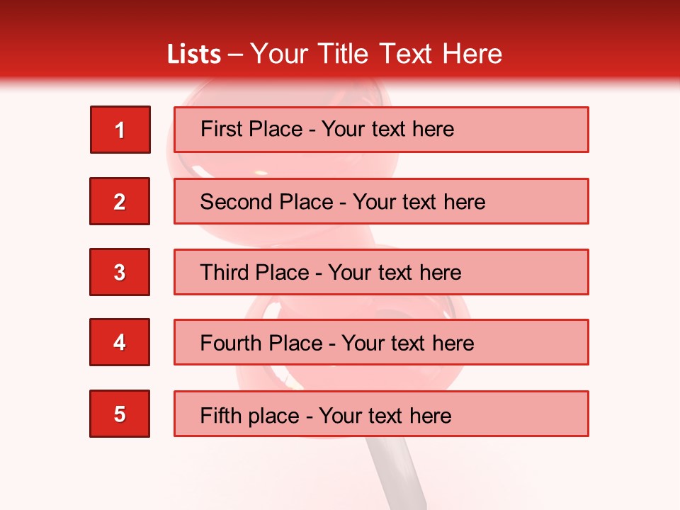 Message Paper Plastic PowerPoint Template