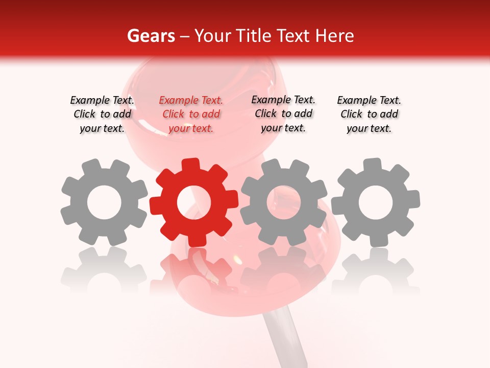 Message Paper Plastic PowerPoint Template