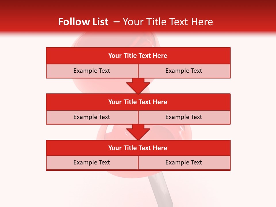 Message Paper Plastic PowerPoint Template