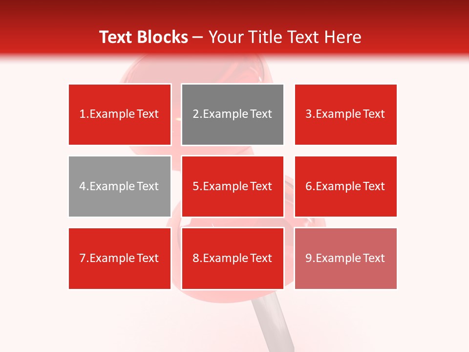 Message Paper Plastic PowerPoint Template