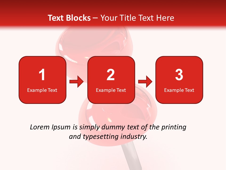 Message Paper Plastic PowerPoint Template