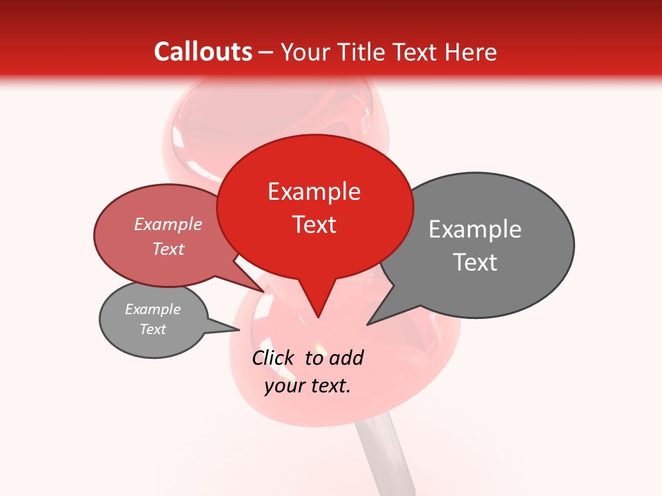 Message Paper Plastic PowerPoint Template